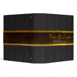 Black Lace Wedding/Anniversary Album Binder