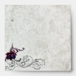 Black Lace Wedding Envelope
