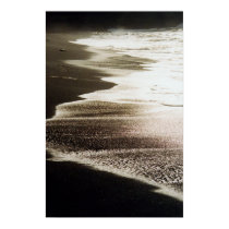 Black Lava Beach posters