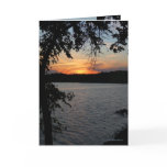 Black Leaf Frame Card