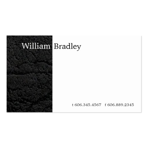Black Leather Box Business Card Templates
