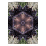 Black Leopard Kaleidoscope Card