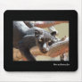 Black Leopard, Photo by Barbara Earl Mouse Pads