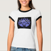 Black Light Beauty Ringer T-Shirt by BlackLightEnt Black Light Beauty Ringer T-Shirt