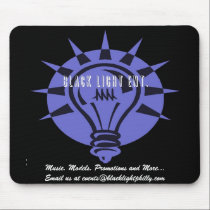 Black Light Ent. mousepad by BlackLightEnt Black Light Ent. mousepad