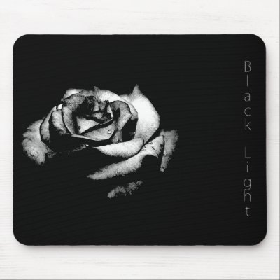black light mouse mat by REDINARD