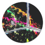 Black light/Neon Splash Corner w' Outlet (levi G.) stickers