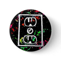 Black Light / Neon Splash "Outlet" by Levi G. Pins
