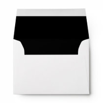 Black Lined A6 Envelopes