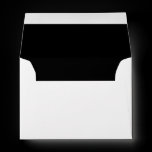 Black Lined A6 Envelopes