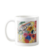 Black Lines Coffee Mugs