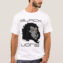 BLACK LIONS t-shirts by B1ACKPRINCE BLACK LIONS t-shirts