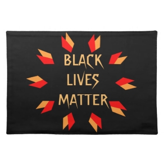 Black Lives Matter Cloth Placemat