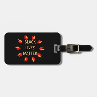 Black Lives Matter Luggage Tag