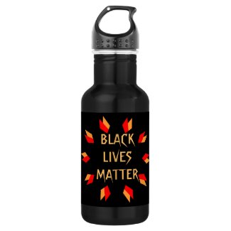 Black Lives Matter Water Bottle