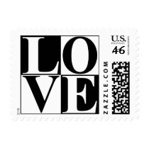 Black Love Postage Stamp