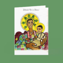 Black Madonna and Child cards