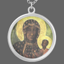 Black Madonna necklaces