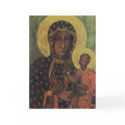 Black Madonna of Czestochowa Greeting Card
