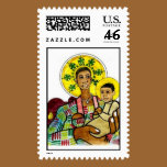 Black Madonna postage