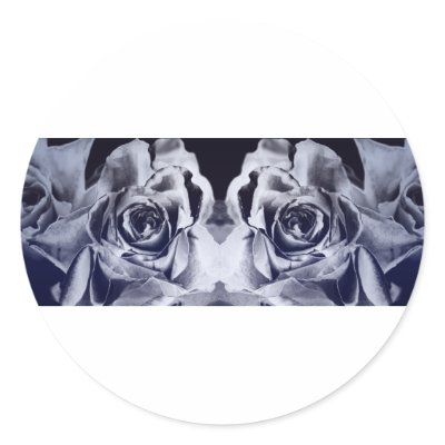 Black Magic rose Sticker by seratin