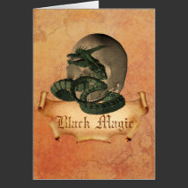 Black Magic Skull cards