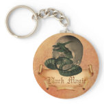 Black magic Skull keychains