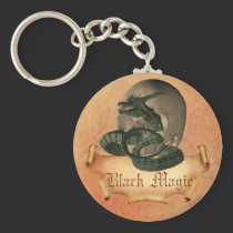 Black magic Skull keychains