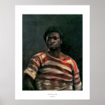 Black man portrait Othello painting Lovis Corinth Print