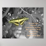 Black Man's Butterfly posters