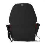 black/marron messenger bag