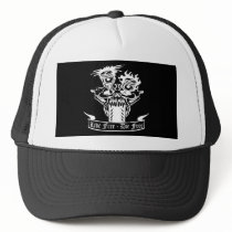 Black Mc Pistons Live Die Free Hats