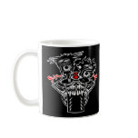 Black Mc Pistons Skull Mugs