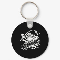 Black Mc Ride Hard Die Free keychains by WhiteTiger_LLC Black Mc Ride Hard Die Free keychains