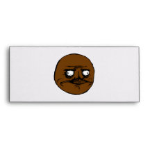 Black Me Gusta Rage Face Meme Envelopes