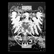 Black Medival Herald Notebook Journal notebooks