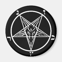 black metal, baphomet, lord of darkness! magnets