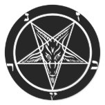 black metal, baphomet, lord of darkness! stickers