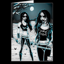 Black Metal Chicks cards