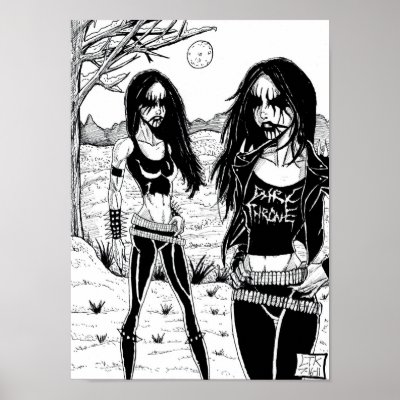 Black Metal by LTKPosters