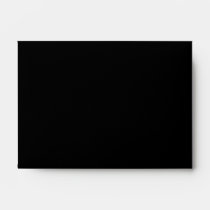 Black Midsize Wedding Envelope