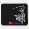 black mirgirl mat mousepads by turboshandy black mirgirl mat mousepads