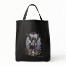 grocerytote - Awesome Bag made from my original acrylic painting named "Black Misery" ! Choose the style and color to make you very own lovely bag!: Sizes  Available colors: black