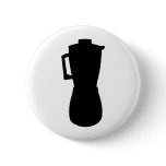 black mixer icon pinback buttons