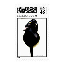BLACK MOUSER POSTAGE STAMPS
