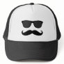 Black Moustache and Sunglasses Humour Gift Mesh Hats