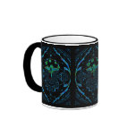 Black  Mushroom Coffee Mug