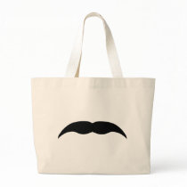 black mustache bags by Tomaniac black mustache bags