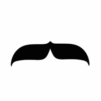 Black Mustache Cut Outs