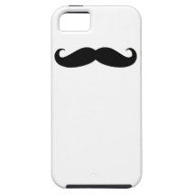 Black Mustache iPhone 5 Case-Mate Case